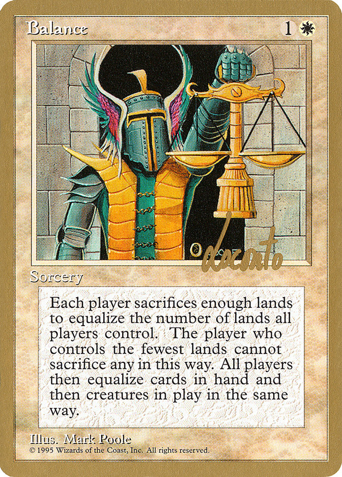 Balance (Michael Loconto) [Pro Tour Collector Set] | The CG Realm