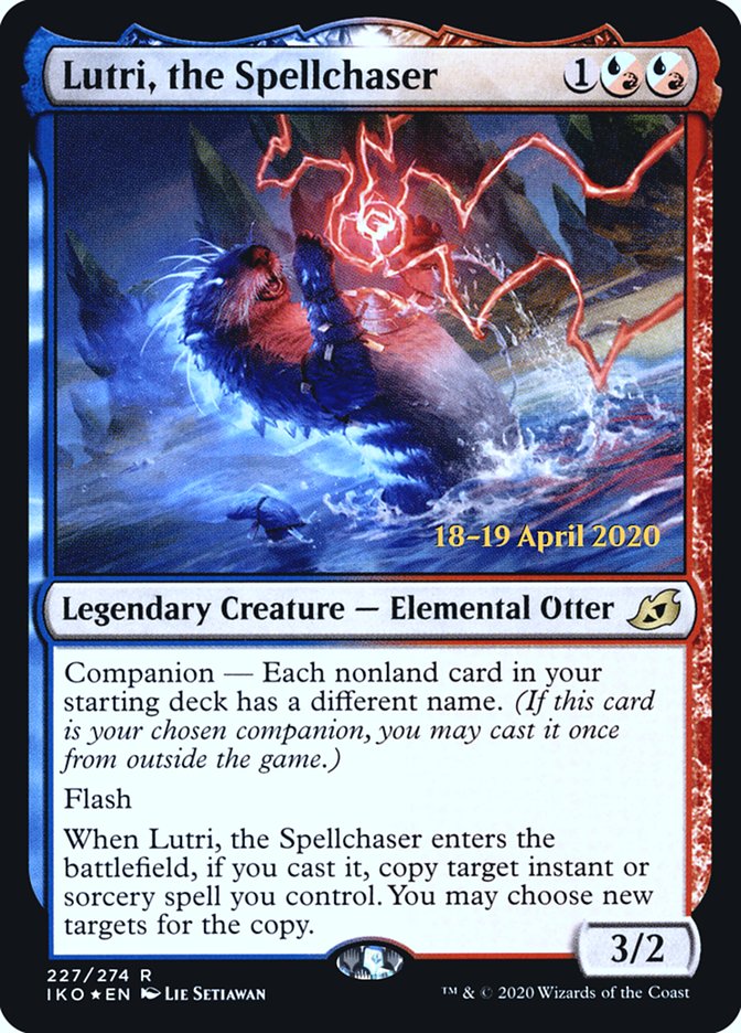Lutri, the Spellchaser [Ikoria: Lair of Behemoths Prerelease Promos] | The CG Realm