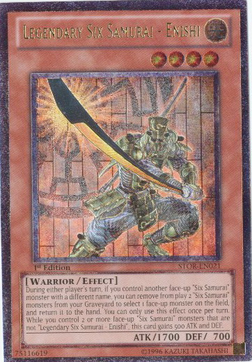 Legendary Six Samurai - Enishi [STOR-EN021] Ultimate Rare | The CG Realm