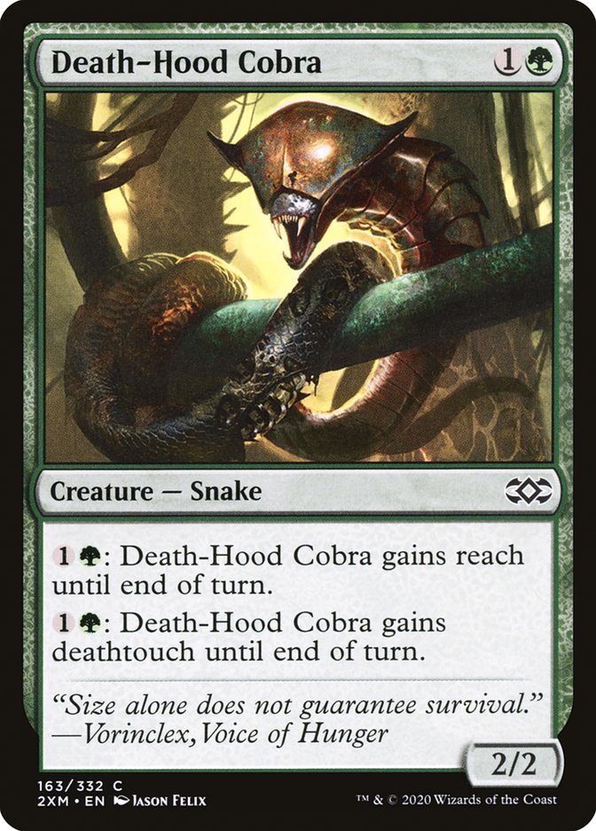 Death-Hood Cobra [Double Masters] | The CG Realm
