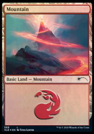Mountain (Spellcasting) (568) [Secret Lair Drop Promos] | The CG Realm