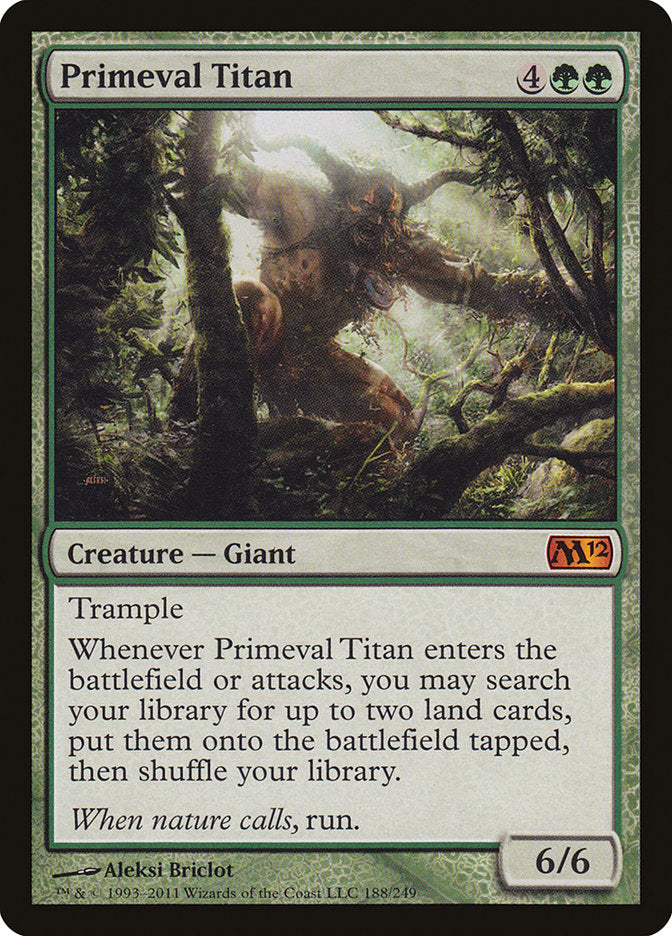 Primeval Titan [Magic 2012] | The CG Realm