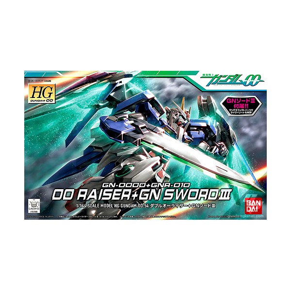 HG OO Raiser + GN Sword III (54) | The CG Realm