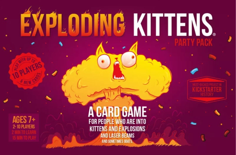 Exploding Kittens - Party Pack Edition | The CG Realm
