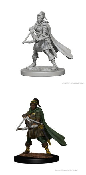 DND UNPAINTED MINIS WV1 FEMALE HUMAN RANGER