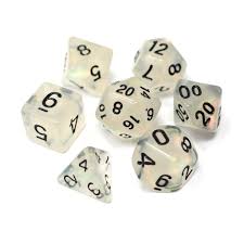 Die Hard Dice POLY RPG SET - DIVINATION