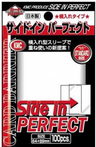 KMC PERFECT FIT SIDE-IN CLEAR SLEEVES 100CT | The CG Realm