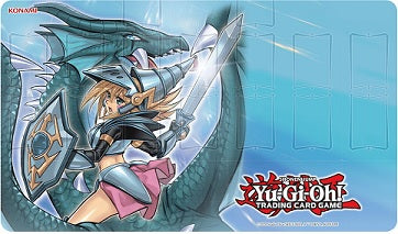 YGO DARK MAGICIAN GIRL DRAGON KNIGHT GAME MAT