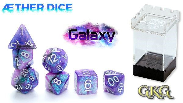AETHER DICE - GALAXY | The CG Realm