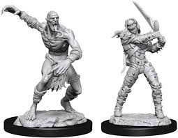 D&D Primed Miniatures Wight & Ghast