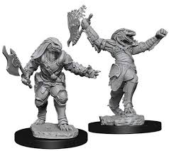 D&D Primed Miniatures Dragonborn Fighter