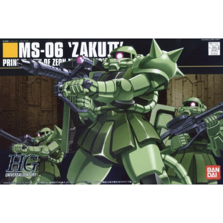 HG UC MS-06F Zaku 2 (040) | The CG Realm