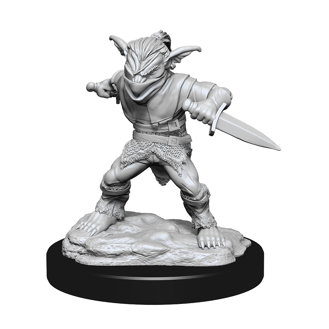 DND UNPAINTED MINIS WV15 MALE ROGUE/FEMALE BARD