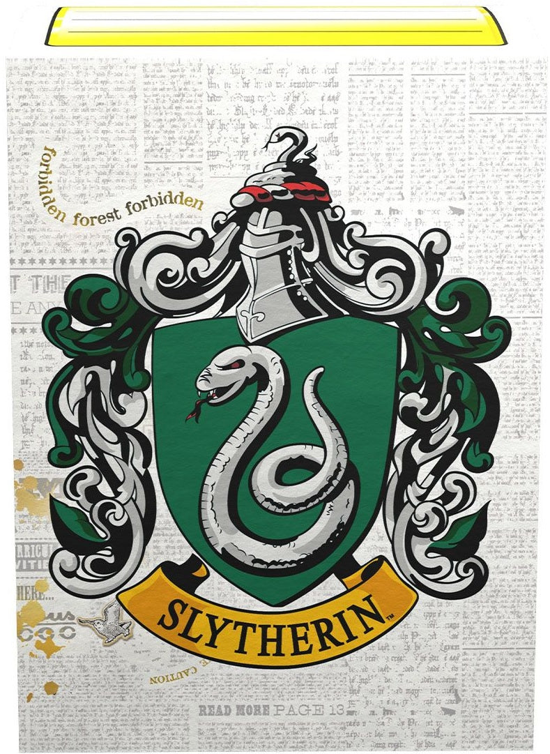 DRAGON SHIELD SLEEVES BRUSHED ART SLYTHERIN 100CT