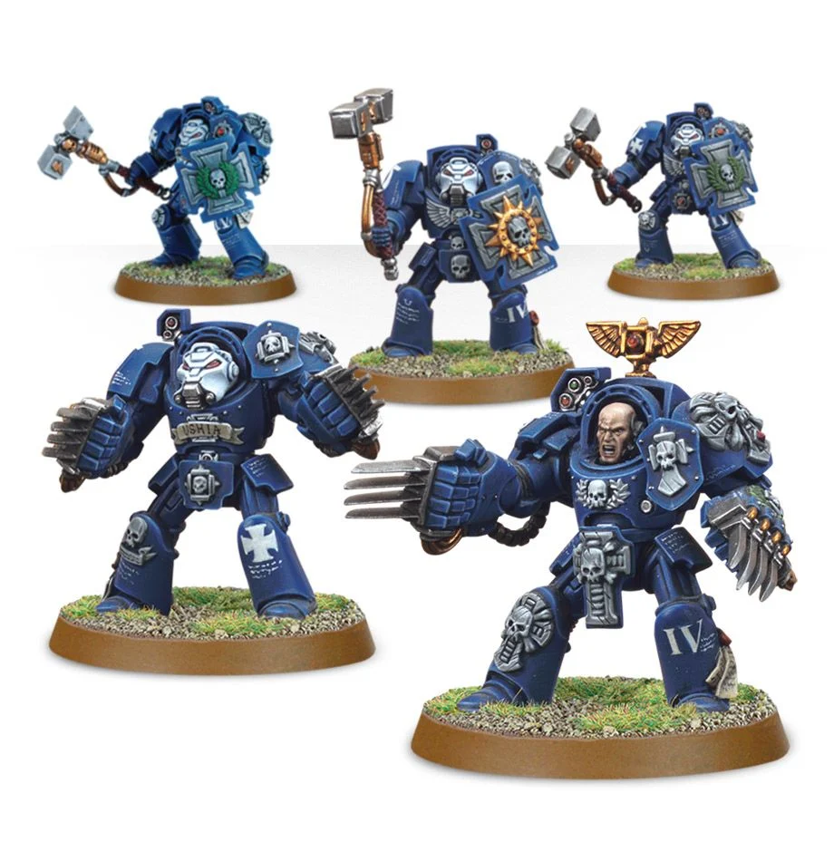 Space Marine:  Terminator Assault Squad | The CG Realm