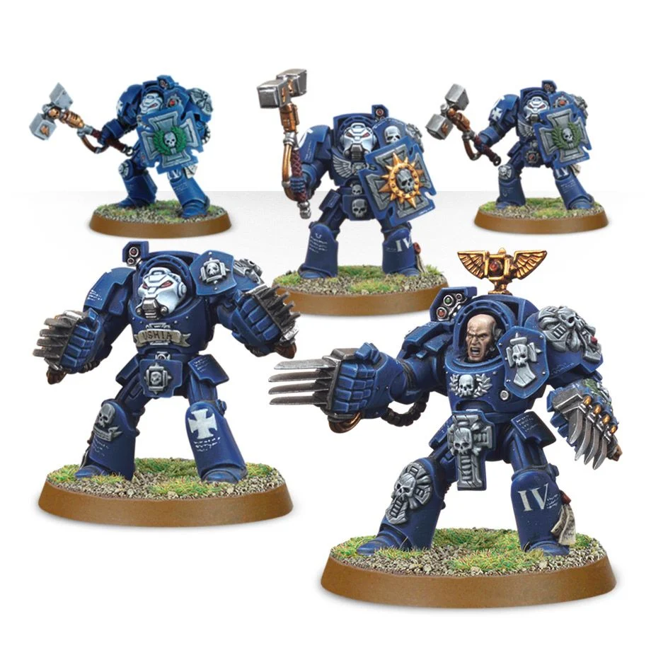 Space Marine:  Terminator Assault Squad