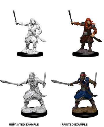 D&D Unpainted Miniature Nolzur's Bandits