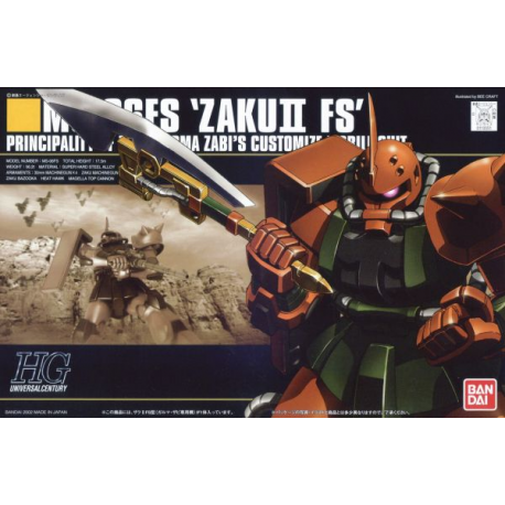 HG UC MS-06FS Zaku 2 (034) | The CG Realm