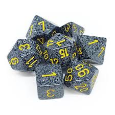 Chessex Speckled Urban Camo Polyhedral 7 Die Set
