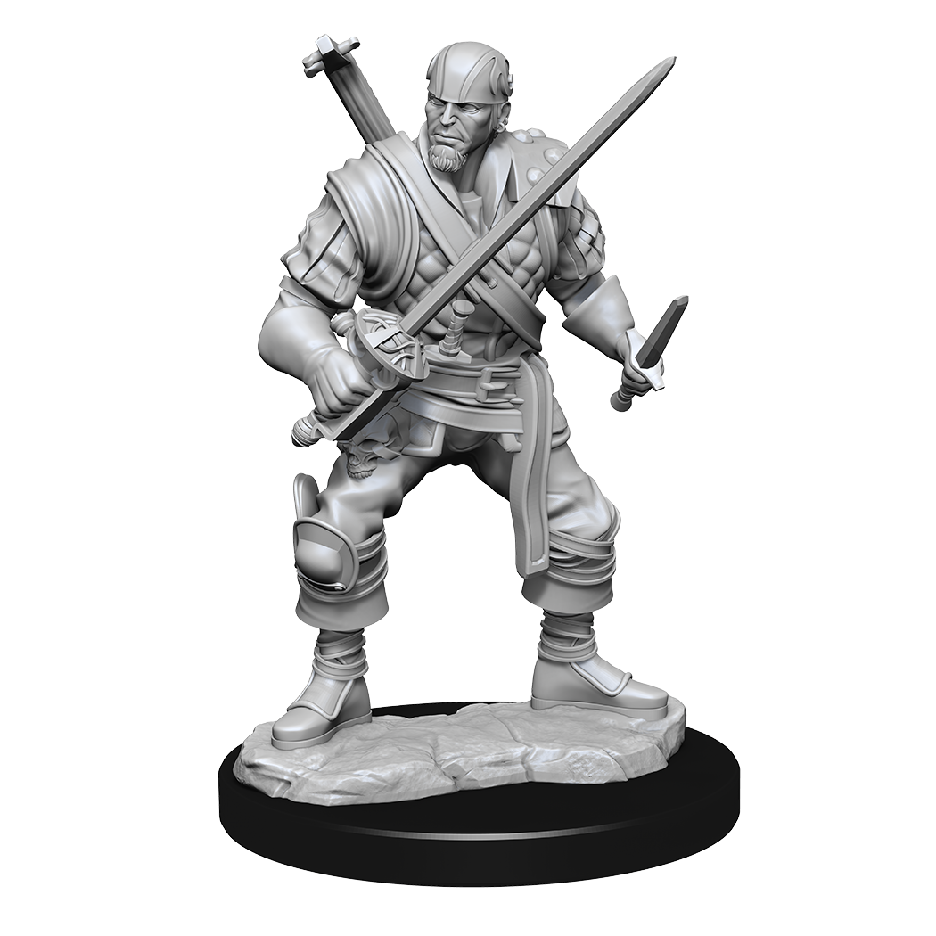 DND UNPAINTED MINIS WV15 HUMAN BARD MALE | The CG Realm