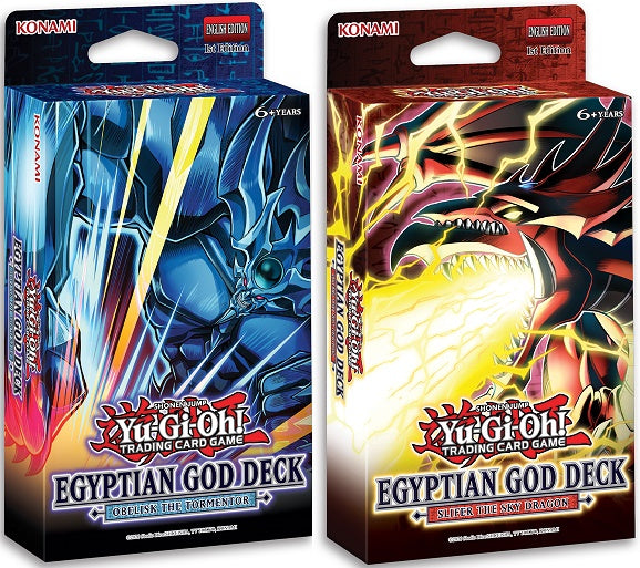 YGO EGYPTIAN GOD DECK (Release Date:  2021-06-18)