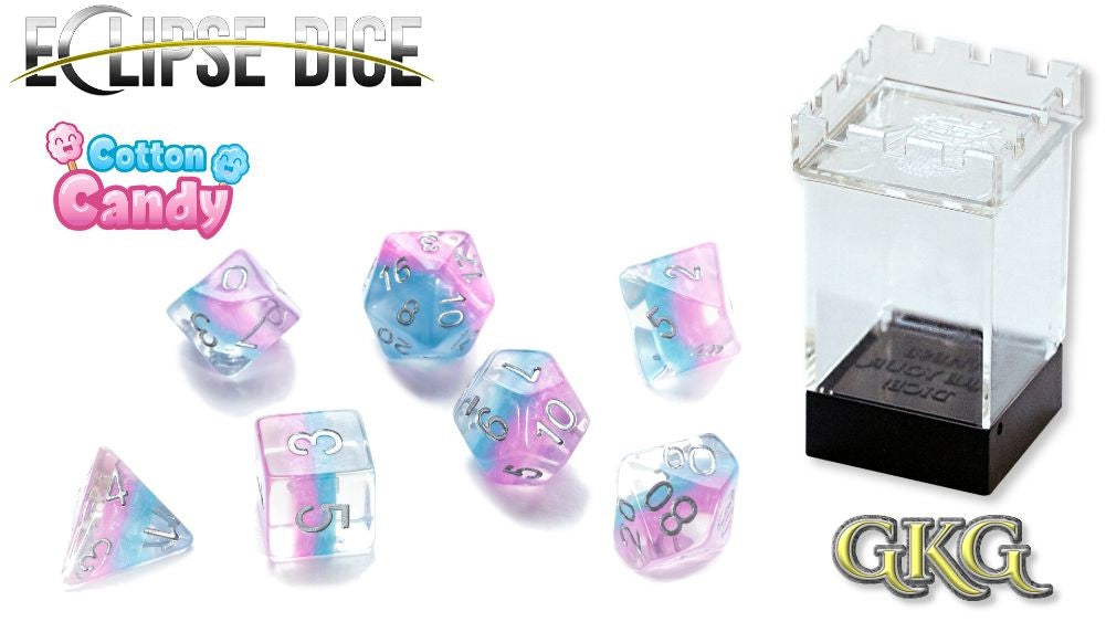 ECLIPSE DICE - COTTON CANDY