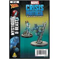 Marvel Crisis Protocol Beast & Mystique