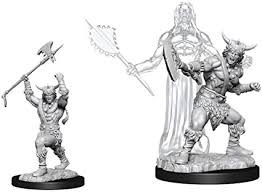 D&D Primed Miniatures Human Barbarian