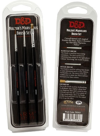 DND NOLZUR'S MARVELOUS BRUSH SET | The CG Realm