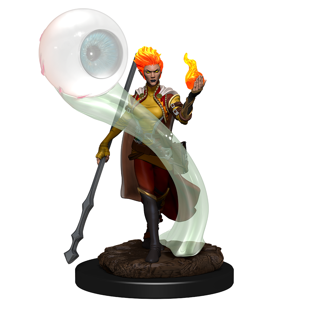 DND ICONS O/T REALM FIRE GENASI WIZARD FEMALE PREM