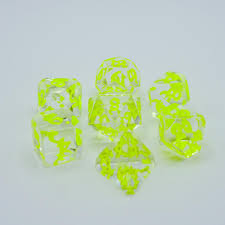 Die Hard Dice POLY AVALORE RPG SET - ISA SUNBEAM