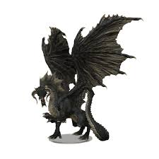 DND ICONS: ADULT BLACK DRAGON PREMIUM