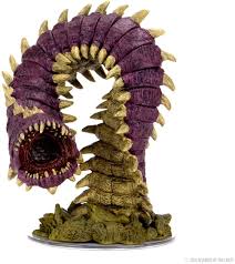 DND ICONS 15: FANGS AND TALONS PURPLE  WORM SET