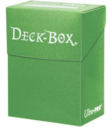 Ultra Pro Deck Box Light Green | The CG Realm