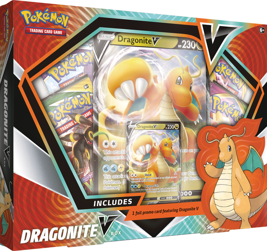 POKEMON DRAGONITE V/HOOPA V BOX | The CG Realm