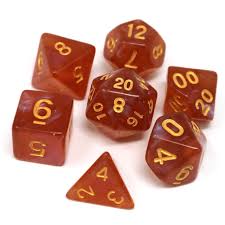 Die Hard Dice POLY RPG SET - AUTUMN EQUINOX