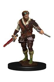D&D Miniature Icons of the Realms Pre-Painted Human Rogue