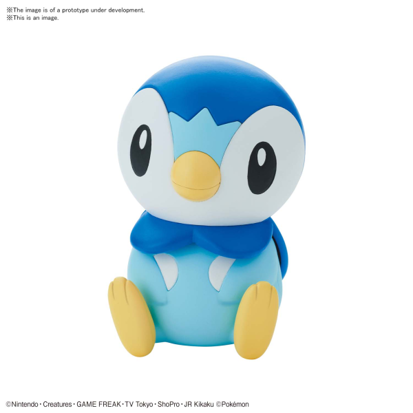 Pokemon Model Kit Quick!! 06 PIPLUP | The CG Realm