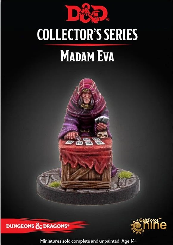 DND CURSE OF STRAHD MINIS: MADAME EVA | The CG Realm