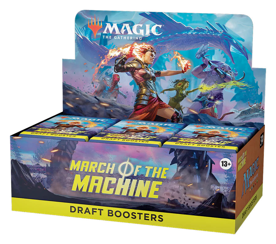 MTG MARCH OF THE MACHINE DRAFT BOOSTER Box(Release Date:  2023-04-21)