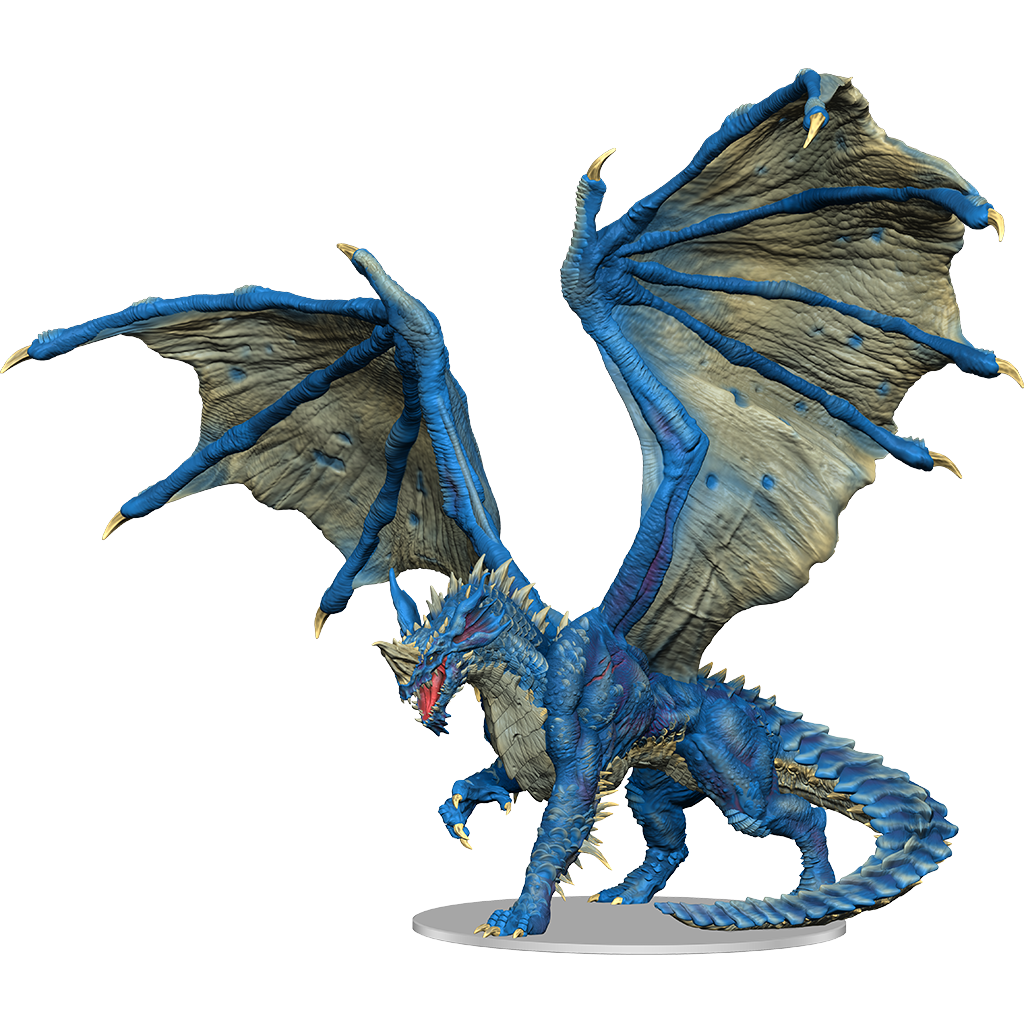 DND ICONS: ADULT BLUE DRAGON PREMIUM