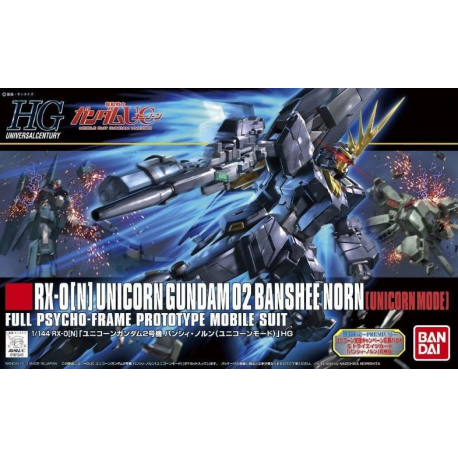 HG UC RX-0 Unicorn Gundam 02Banshee Norn (Unicorn Mode) (153) | The CG Realm
