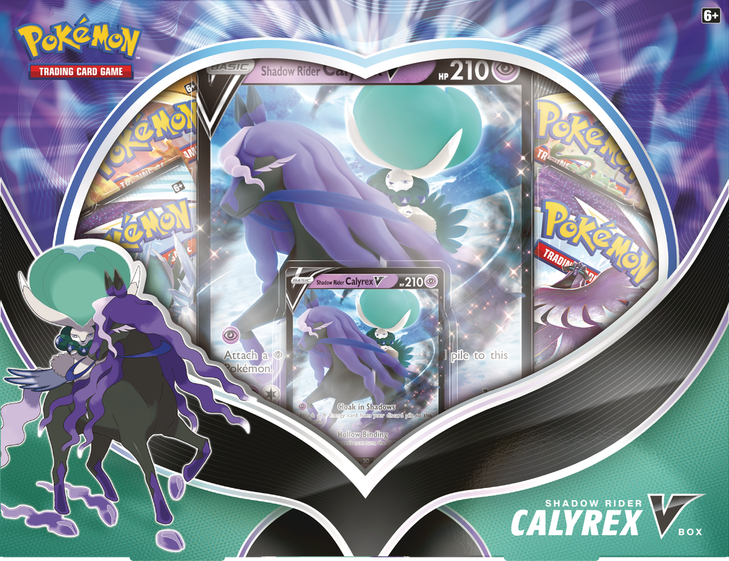 POKEMON CALYREX V BOX (Release Date:  2021-08-06) | The CG Realm