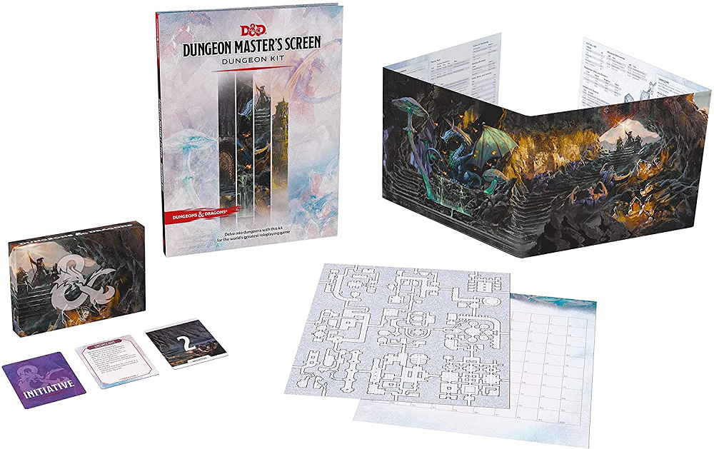 DND RPG DUNGEON MASTER'S SCREEN DUNGEON KIT (Release Date:  2021-09-21) | The CG Realm