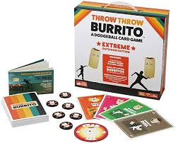 Throw Throw Burrito A Dodgeball Card Game Extreme Outdoor Edition