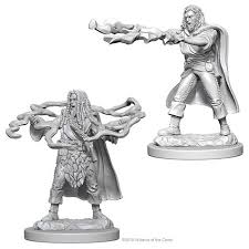 D&D Nolzur's Marvelous Miniatures Primed Human Sorcerer