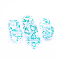 Die Hard Dice POLY AVALORE RPG SET - ISA RESTORATION