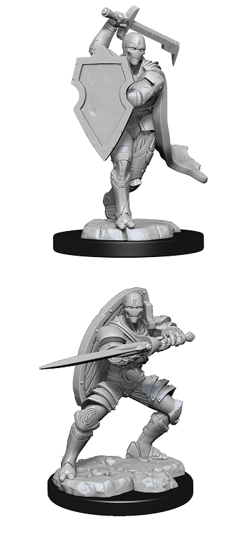DND UNPAINTED MINIS WV13 WARFORGED FIGHTER MALE | The CG Realm