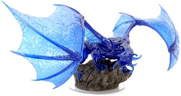 DND ICONS: SAPPHIRE DRAGON (Sealed DMG in box, Broken Wing)