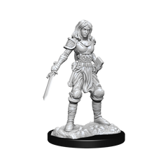 PF UNPAINTED MINIS WV15 HUMAN FIGHTER FEMALE | The CG Realm